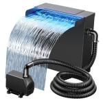 Large Pond Waterfall Spillway and Pump Kit