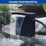 Large Pond Waterfall Spillway and Pump Kit