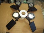 Solar Color-Changing Pond Fountain Light Kit