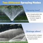 750W Pond Aerator with Timer for All Ponds