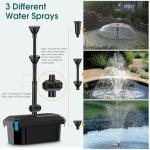 55W Solar Pond Filter & Pump Kit