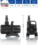 Large 32.8FT Pond Waterfall and Fish Fountain