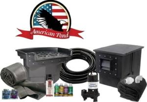 Large Pro Grade 21' Pond Kit with Waterfall