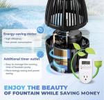 5000GPH Floating Pond Fountain Aerator Pump