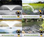 1HP Floating Pond Fountain Aerator Pump, 15000 GPH