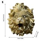 Lion Wall Fountain Waterfall Spitter for Small Ponds
