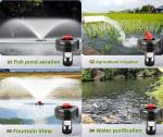 1HP Floating Pond Fountain for Large Ponds