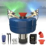 Color-Changing RGB LED Pond Fountain Aerator 750W