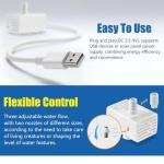 Quiet Submersible Water Pump for Fountains and Ponds