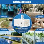 Quiet Submersible Water Pump for Fountains and Ponds