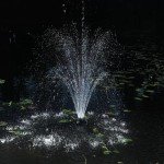 Floating Fountain with Lights - 1/4 HP Power