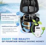 Poafamx Floating Pond Fountain Aerator 5000 GPH