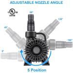 Large 4700 GPH Pond Waterfall and Fountain