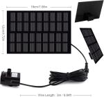 Solar Fountain Pump for Bird Bath & Pond