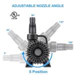 OYO Large Outdoor Pond Pump 4700 GPH 250W