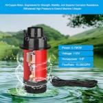 750W Floating Pond Fountain Aerator with Timer