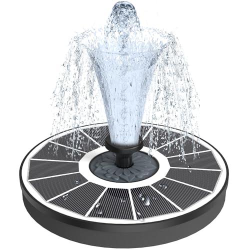 High-Efficiency Solar Fountain for Bird Baths