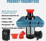 750W Floating Pond Fountain Aerator Pump