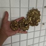 Lion Wall Fountain Spitter for Small Ponds