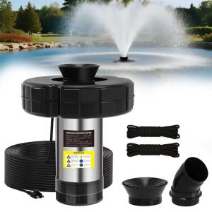 15000 GPH Floating Pond Fountain Aerator Pump