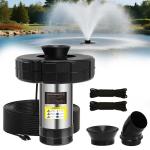 15000 GPH Floating Pond Fountain Aerator Pump