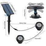 Solar RGB LED Pond Lights for Garden and Pool