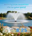 15000 GPH Floating Pond Fountain Aerator Pump