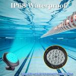 Solar RGB LED Pond Lights for Garden and Pool
