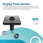 Scott Aerator DA-20 Pond Fountain Aerator 1/3 HP
