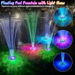 LanPool Floating Water Fountain with Underwater Lights