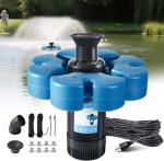 1HP 15000 GPH Automatic Pond Fountain Aerator
