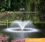 Scott Aerator DA-20 Pond Aerator Fountain - 3/4 HP