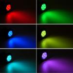 T-SUN RGB Solar Underwater Pond Lights, 3-in-1