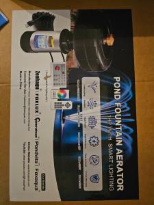 750W Floating Pond Fountain Aerator with 100Ft Cord