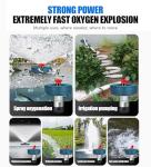 1HP Stainless Steel Floating Pond Fountain Aerator