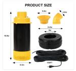 750W Floating Pond Fountain Aerator with 100Ft Cord