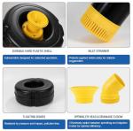 750W Floating Pond Fountain Aerator with 100Ft Cord