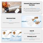 Brass 1/2 inch Float Ball Valve for Fountains