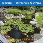 Koi Pond Aerator for Ponds Up to 1500 Gallons
