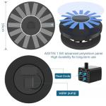 AISITIN Solar Fountain Pump for Bird Baths