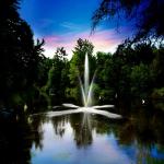 Scott Aerator Clover Big Shot Pond Fountain