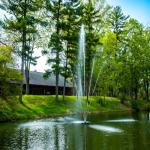 Scott Aerator Clover Big Shot Pond Fountain