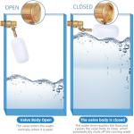 Brass Water Float Valve Set with Adjustable Arm