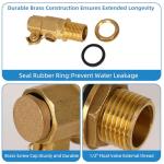 Brass Water Float Valve Set with Adjustable Arm