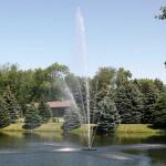 Scott Aerator Clover Big Shot Pond Fountain