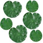 Floating Lily Pads for Ponds - 6 Pack