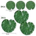 Floating Lily Pads for Ponds - 6 Pack