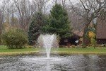 24" Floating Pond Fountain Head with Umbrella Nozzle