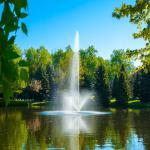 Scott Aerator Skyward Fountain - 1.5 HP Aerator