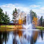 Scott Aerator Skyward Fountain - 1.5 HP Aerator